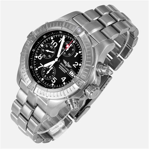 breitling titanium chrono avenger.